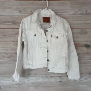 Levi's Women's Classic White Jean Jacket